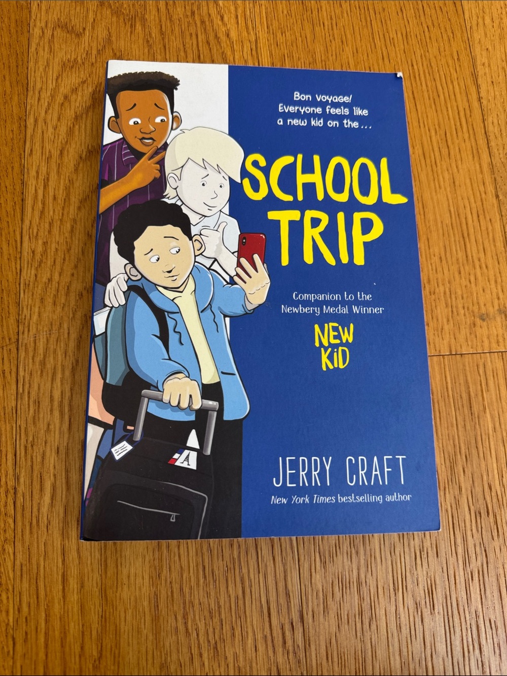 Graphic Novel "School Trip" - New Kid Companion Jerry Craft